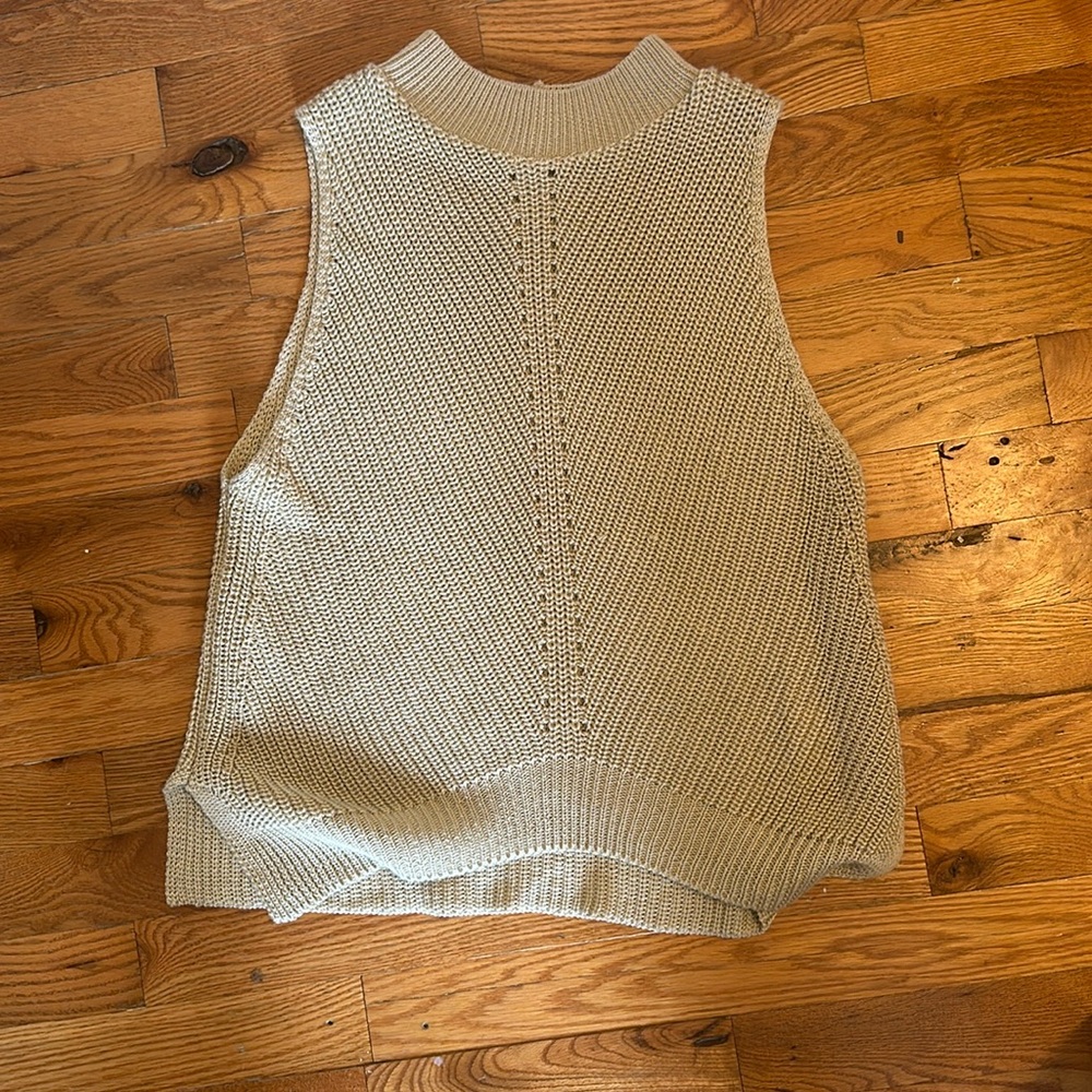Sweater vest. Worn once.